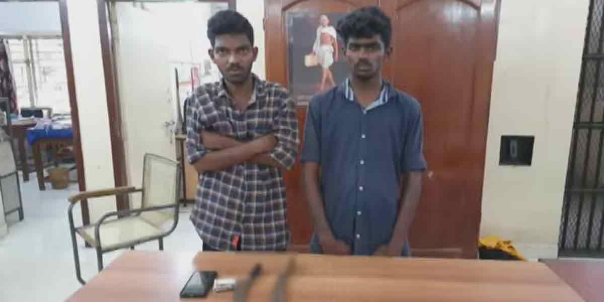Sword youths who caused tension in the city .... Shock when CCTV footage was released!