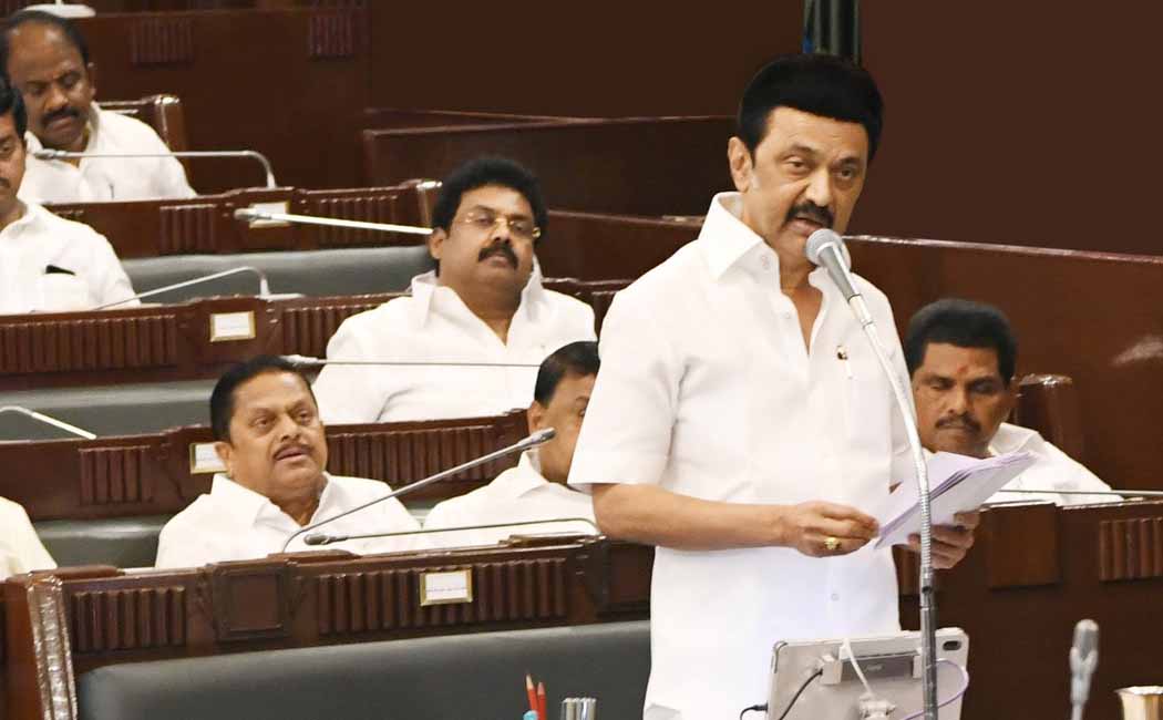 The Prime Minister is trying to cover the whole pumpkin in words "- Chief Minister MK Stalin's speech!