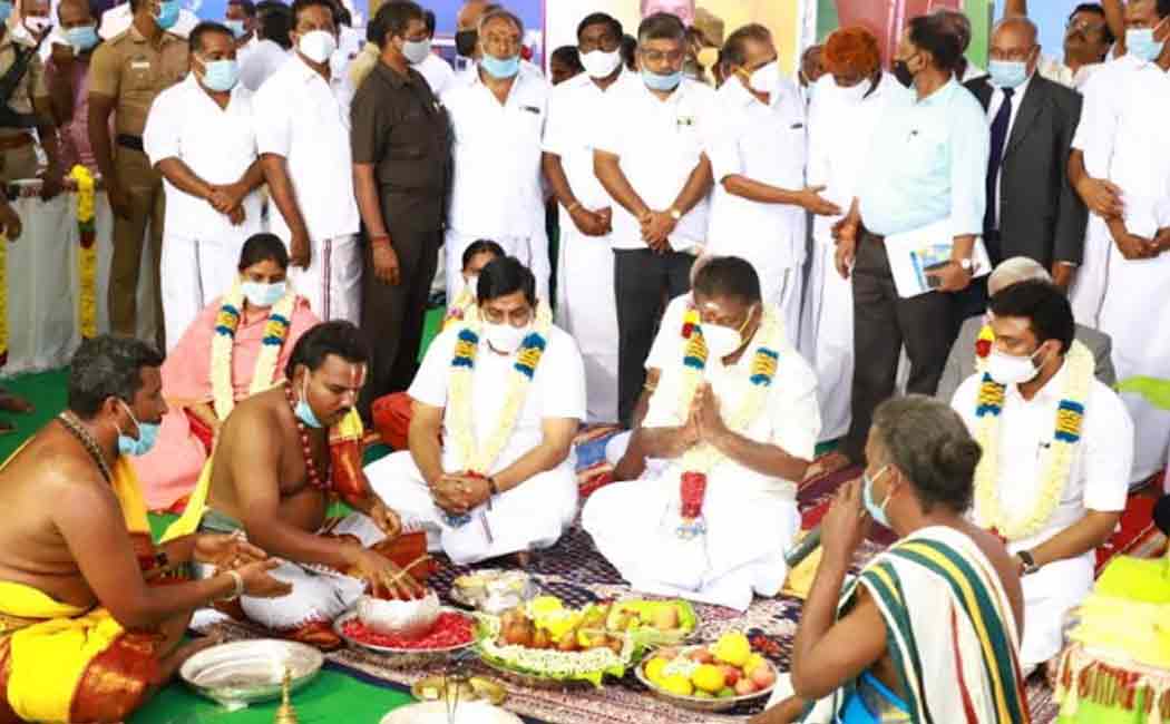 Rs 265 crore Veterinary College building works! Deputy Chief Minister O.P.S.