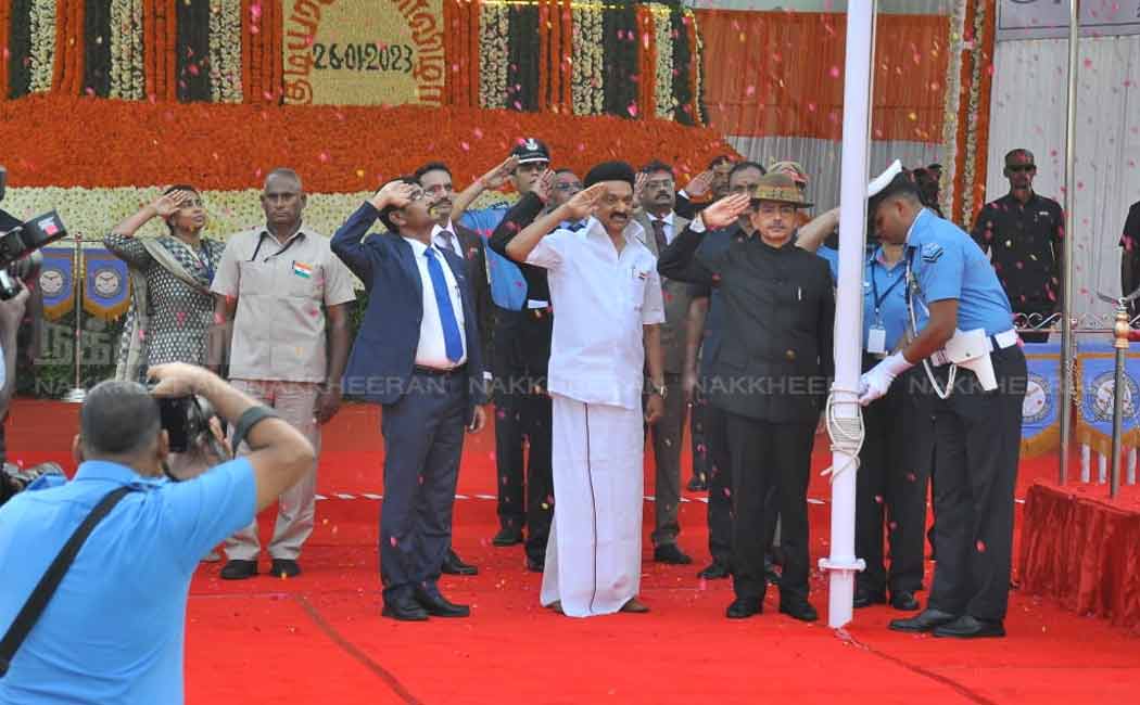 74th republic day celebration in chennai tamil nadu