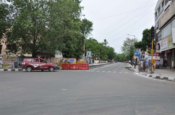 chennai full lockdown - Thirumangalam, Anna Nagar - Pictures