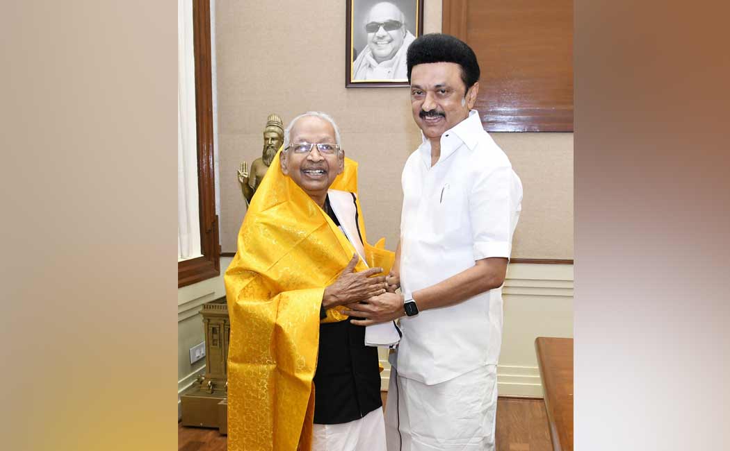May the honorable teacher charity continue unabated Chief Minister M.K.Stalin