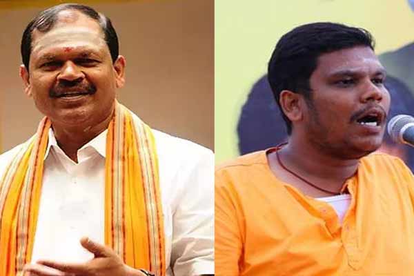 Son of Arjun Sampath who apologized for dispute opinion