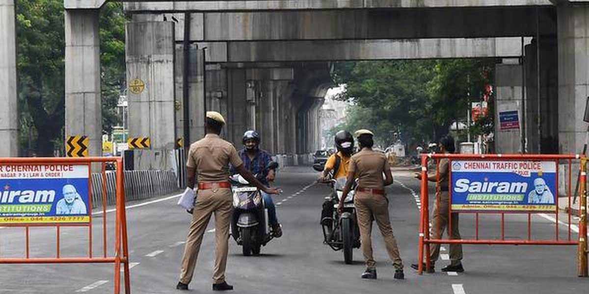 Corona curfew ... Chennai Police has released a phone number for emergencies !!