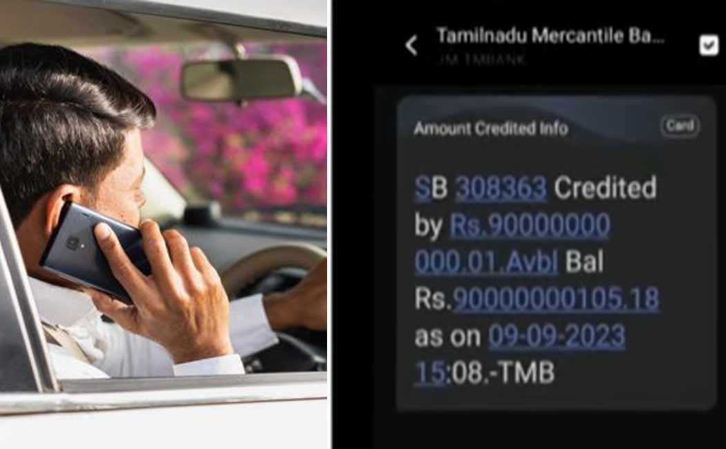 Car driver bank account Rs. 9 thousand crore deposits