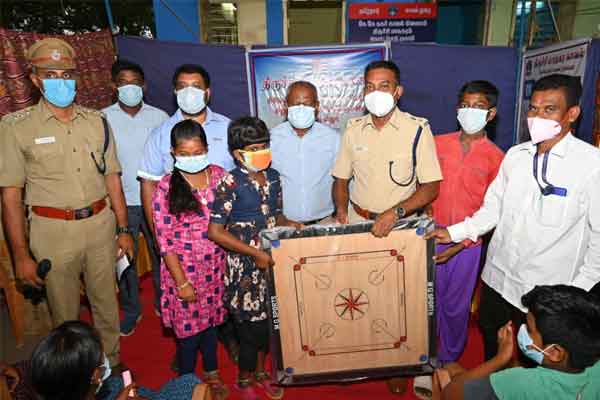 Sri Lankan camp residents thank Trichy Police Commissioner ...!
