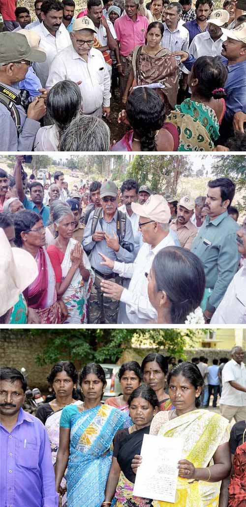 The request of the tribal people