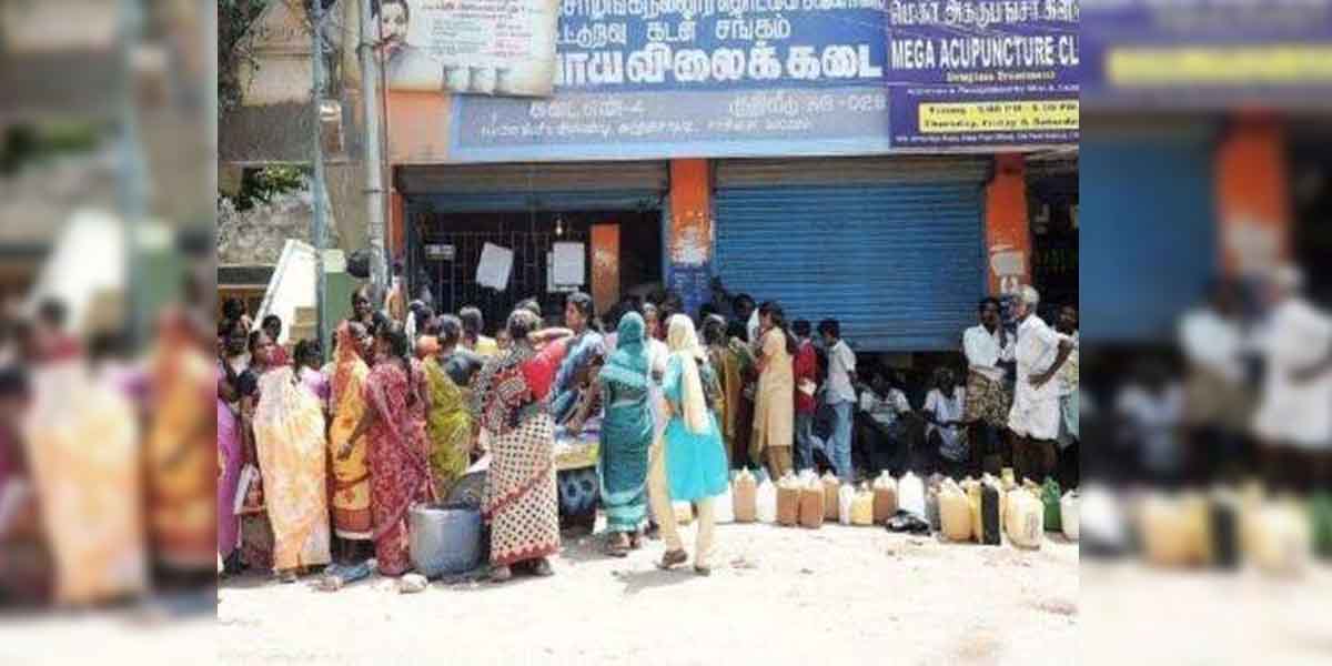 Order to open ration shops in Tamil Nadu from tomorrow