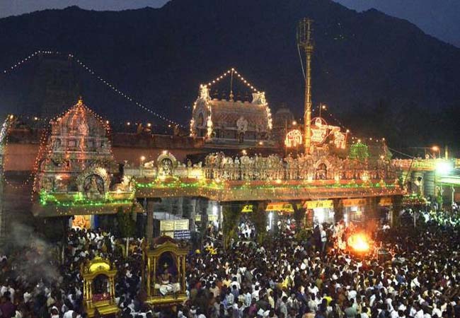 THIRUVANNAMALAI ANNAMALAIYAR TEMPLE KARTHIKAI DEEPAM FESTIVAL SPECIAL TRAINS