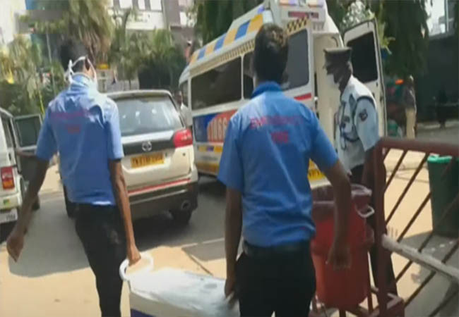 The heart of the brain dead youth reached Chennai!