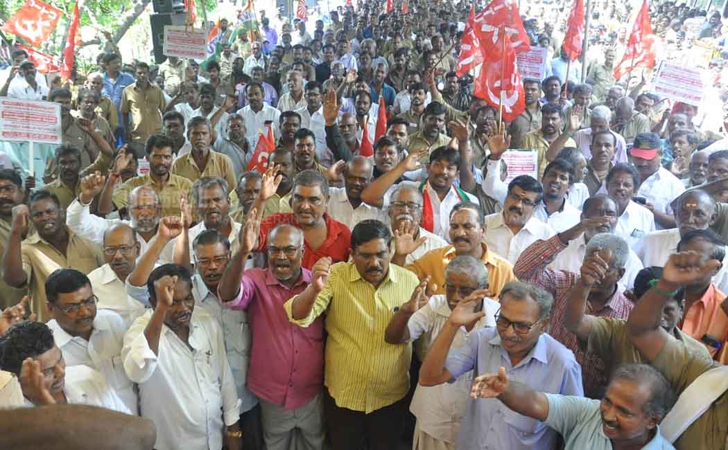 Drivers protest