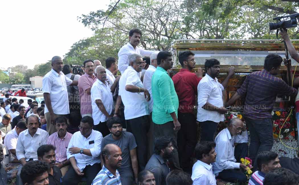 anbazhakan's Last rally DMK