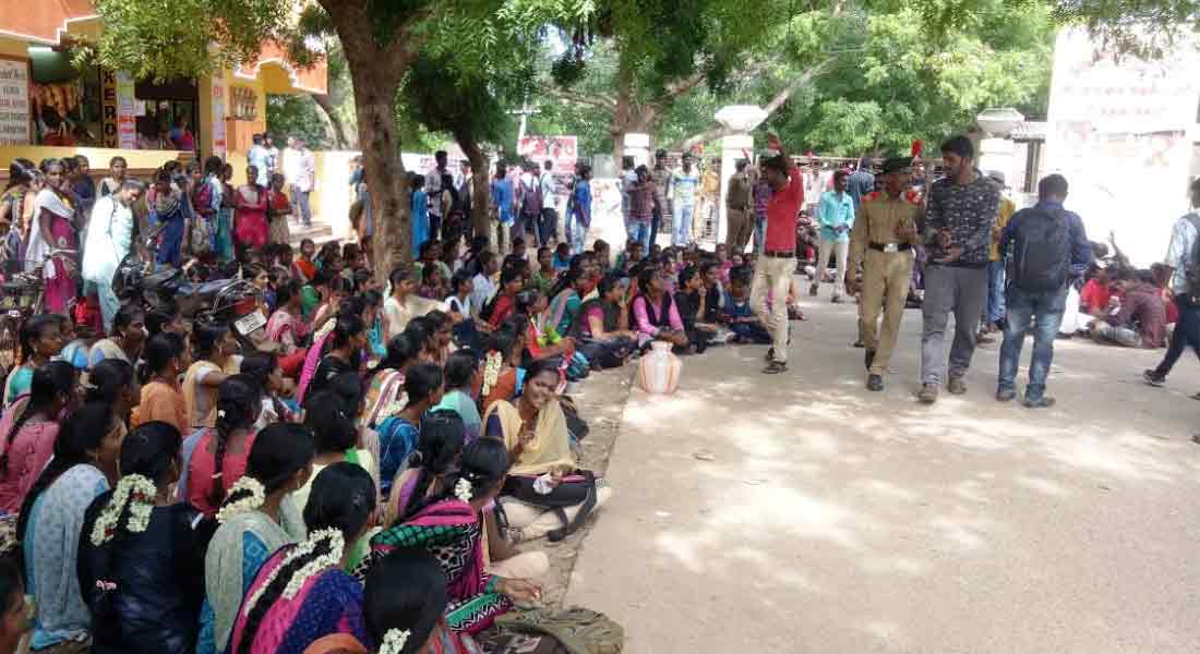 NCC canceling situation from Government College; Students struggle for the second day!