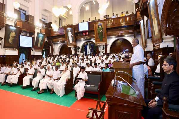 Edappadi Palaniswami will not criticize the Governor Minister Raghupathi