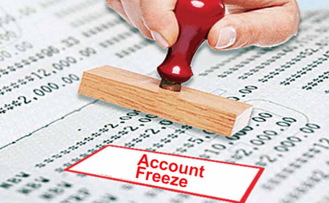 Bank accounts of 466 liquor and cannabis dealers are frozen