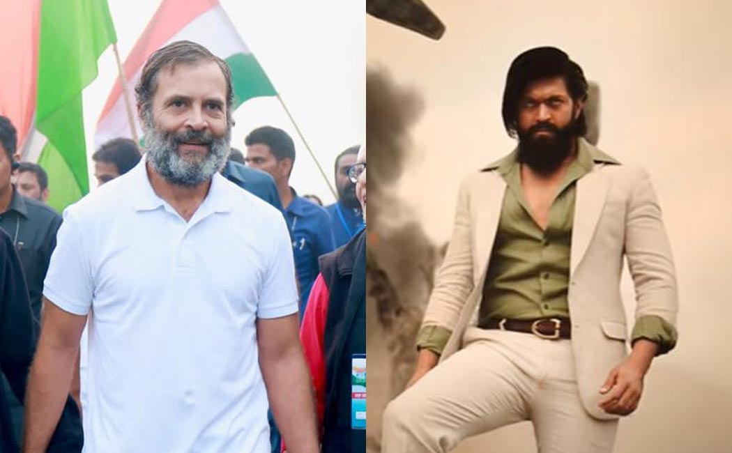 Case against Rahul Gandhi, others over use of KGF 2 songs in Bharat Jodo Yatra video