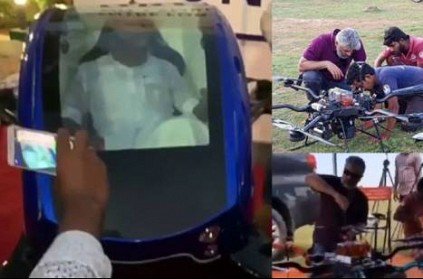 minister jayakumar travel air taxi made by ajith team