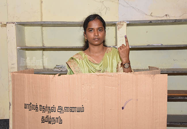 local body election thoothukudi district vote poll percentage