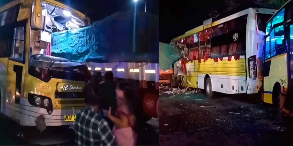 An early morning accident; 4 people lost their lives