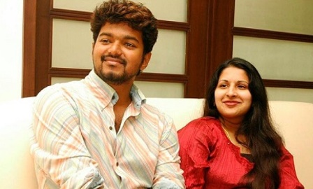 vijay with sangeetha