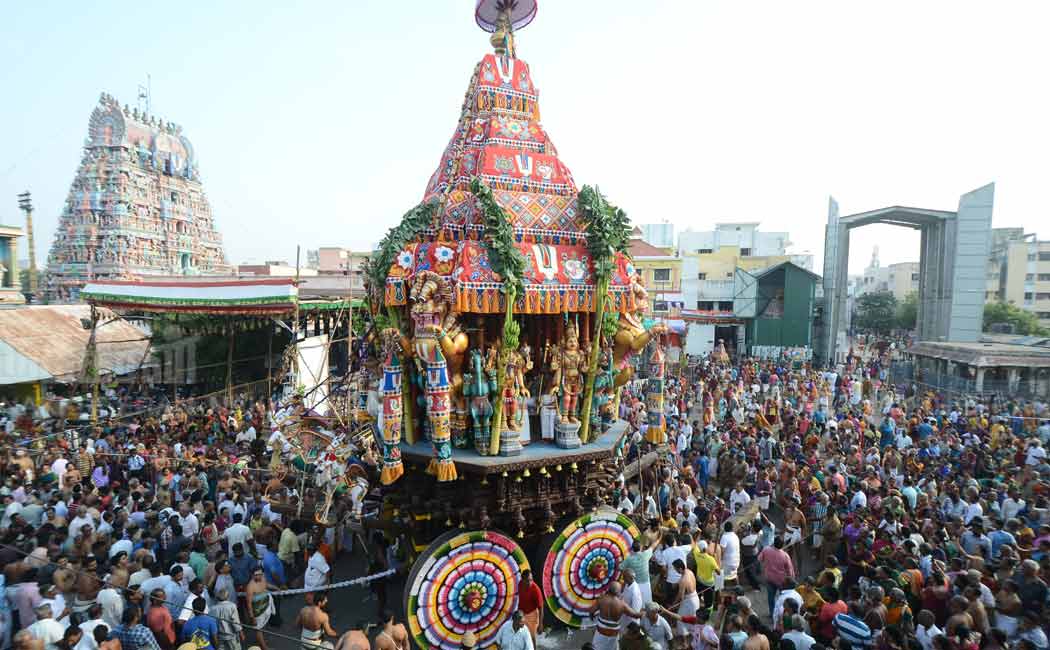 triblicane Parthasarathy Temple Brahmmoravam Festival