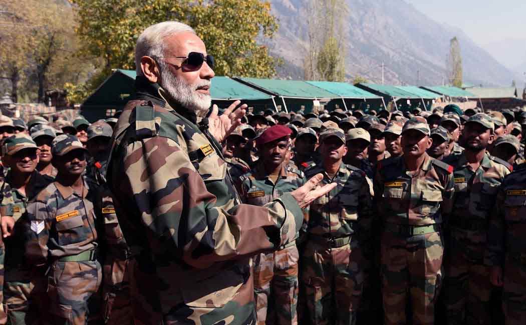 modi to celebrate diwali with soldiers