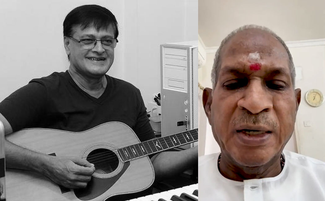 ilaiyaraaja condolence message to guitarist chandrasekar
