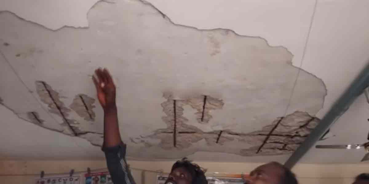 Anganwadi center roof collapses, 5-year-old boy injured