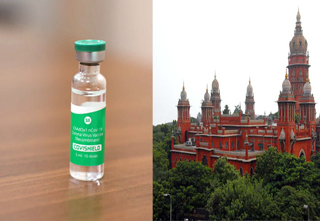 coronavirus vaccine chennai high court order health department