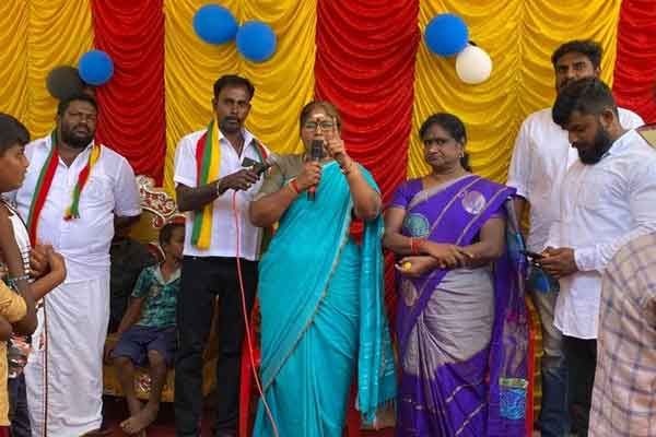 10.5 percent reservation to deceive the people of the Vanniyar people says Veerappan's wife Muthulatchumi