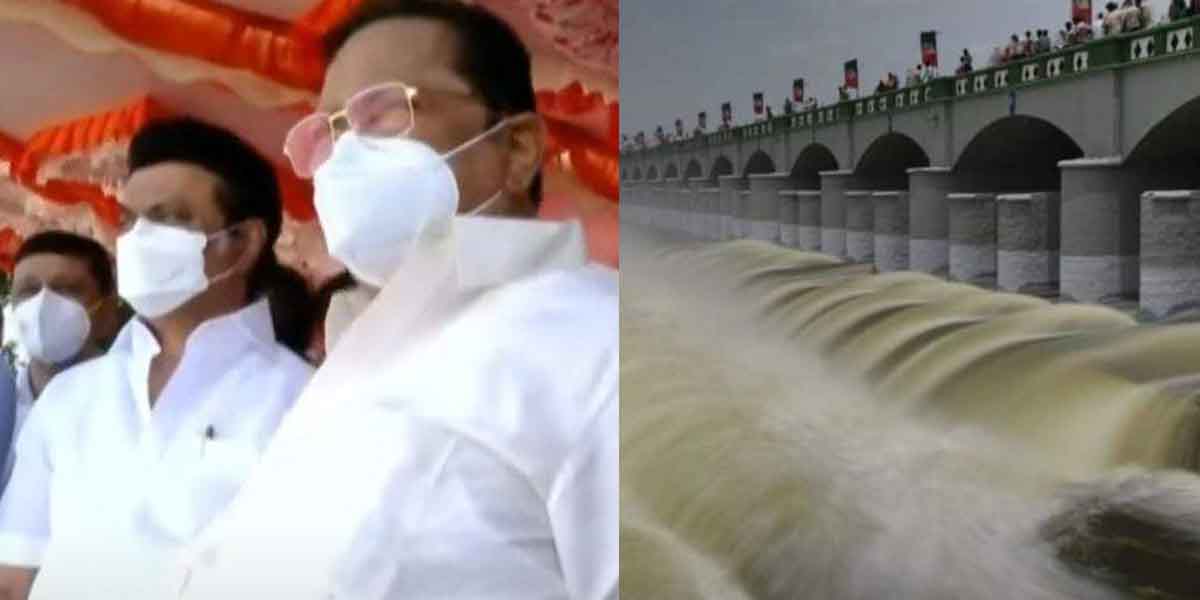 Chief Minister MK Stalin's inspection at the Kallanai
