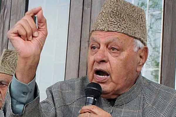 jammu and kashmir former cm farook abdulla talks about one nation one language