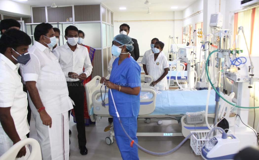 corona special hospital opened by edappadi palanisamy