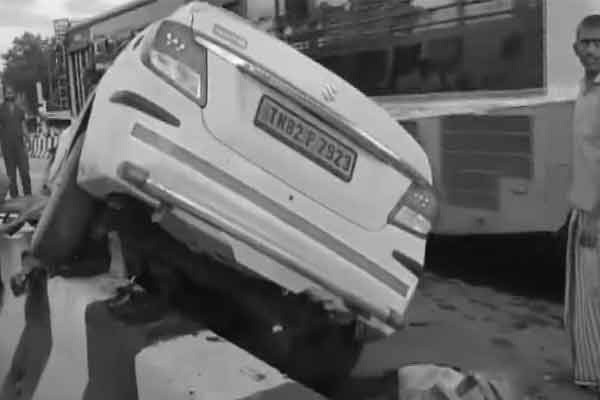 Chennai Kathipara flyover car incident