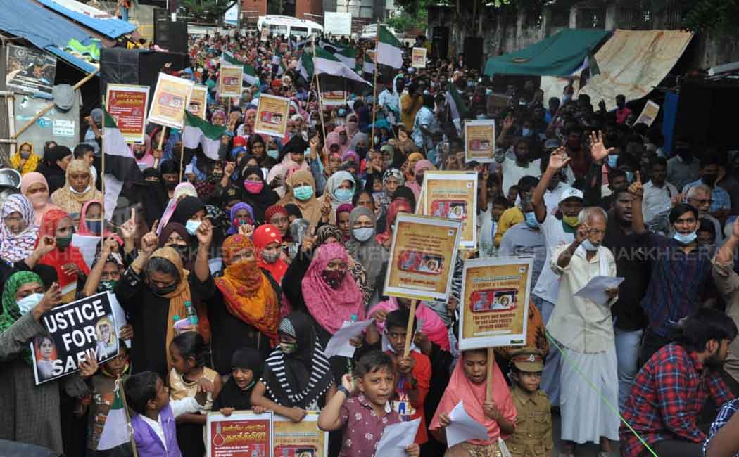 Tawheed Jamaat involved in the protest