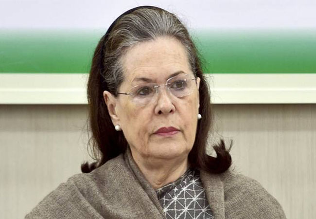 congress party new president sonia gandhi discussion with senior leaders for today