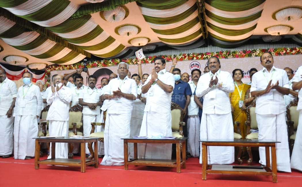 edappadi palanisamy selected interim general secretary admk photos