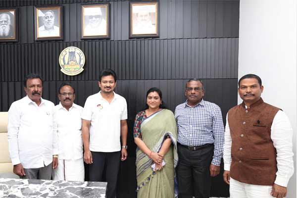 SC, ST Commission Vice Chairman meets with Deputy CM