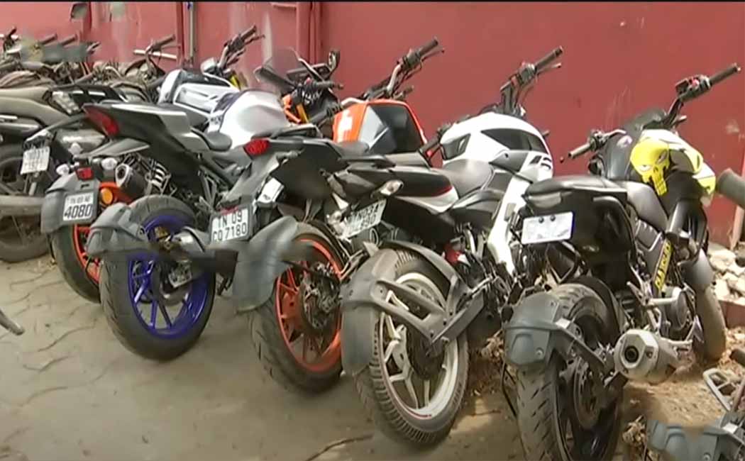 Two-wheeler adventure: Five arrested, including son of police special assistant inspector