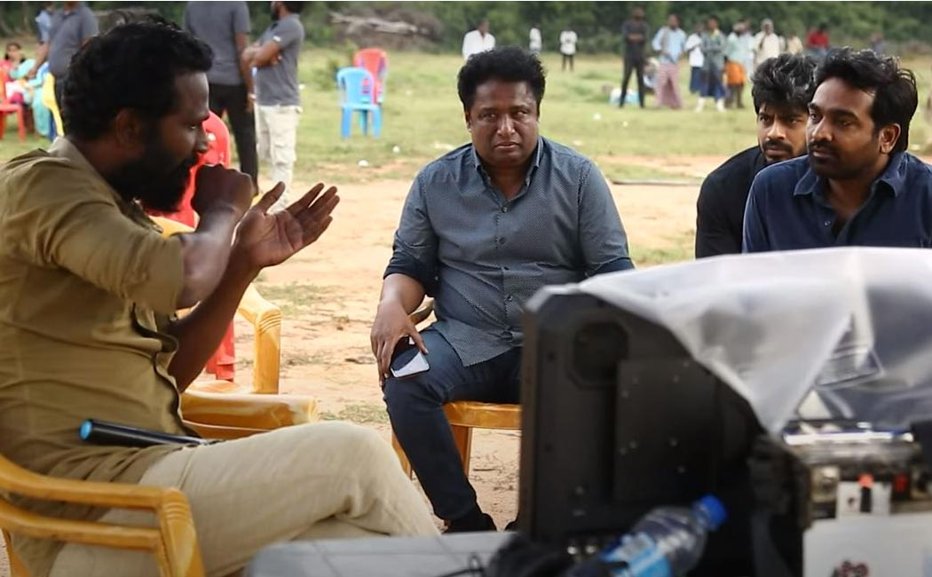 viduthalai train scene making video released