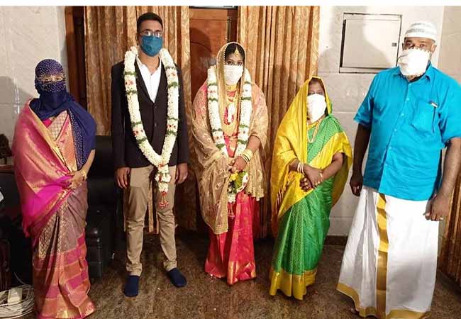 TAMILNADU LOCKDOWN MARRIAGE FUNCTION IN PUDUKKOTTAI