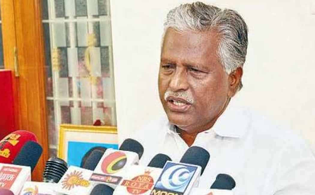 ADMK KP Munusamy addressed press