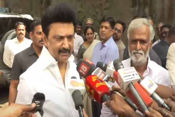 Chief Minister M.K. Stalin says The Governor should continue to talk about the Tamil Nadu government