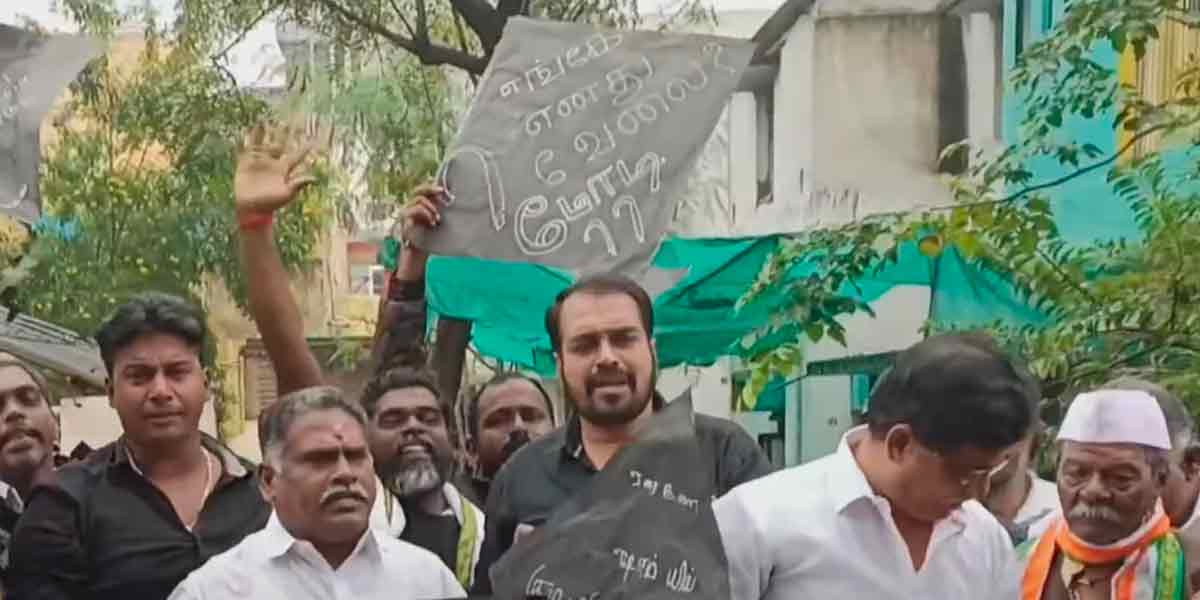 'Where is my work Modi...?'- black from Congress