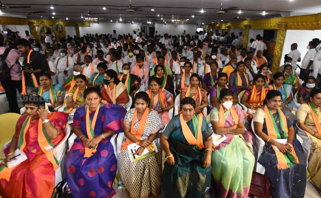 Tamil Nadu BJP Coordinators and State Officials Meeting was held in Chennai