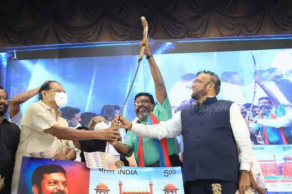 V.C.K. Leader Thirumavalavan's birthday party .. Leaders who congratulated ..!