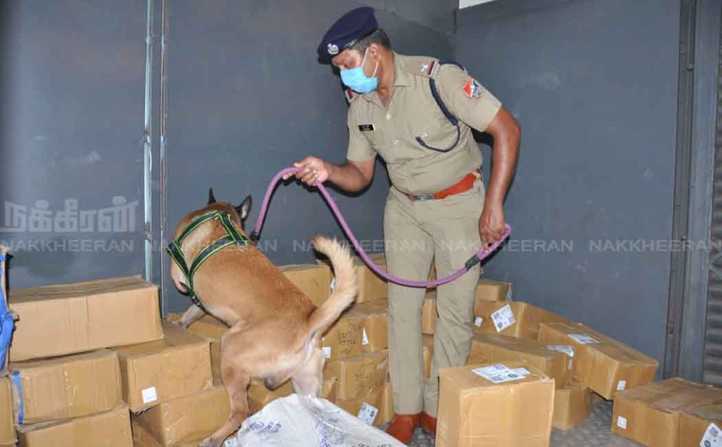 Police officials visit security