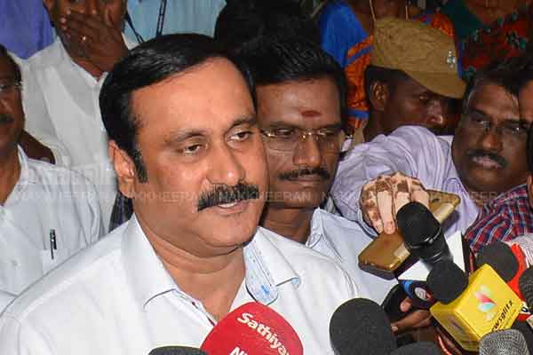 “There is water in Mettur dam only for 4 days”- Anbumani