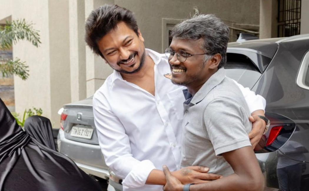 udhayanidhi speech issue mari selvaraj congrats udhayanidhi
