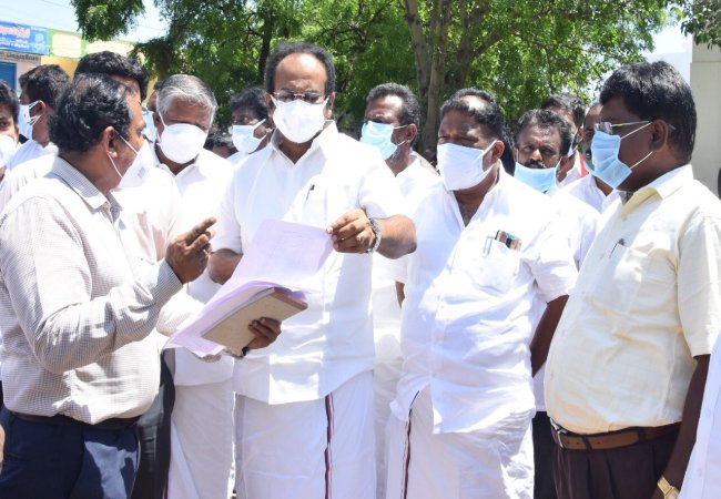 tamilnadu industrial minister thangam thenarasu goes to delhi